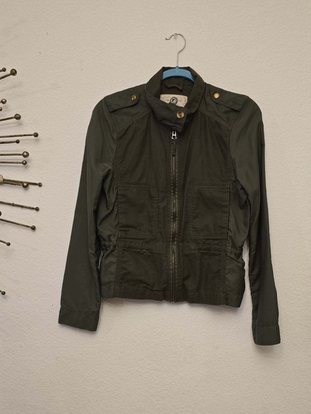 Lucky Brand Olive Green Utility Jacket